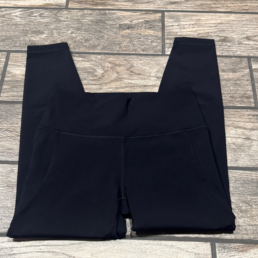 Spyder active fleece lined size M High-Waist Black Leggings - Picture 7 of 10